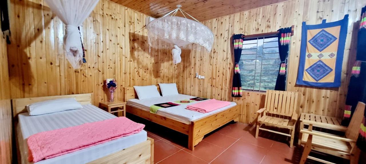 Bac Ha Threeland Homestay Exterior photo