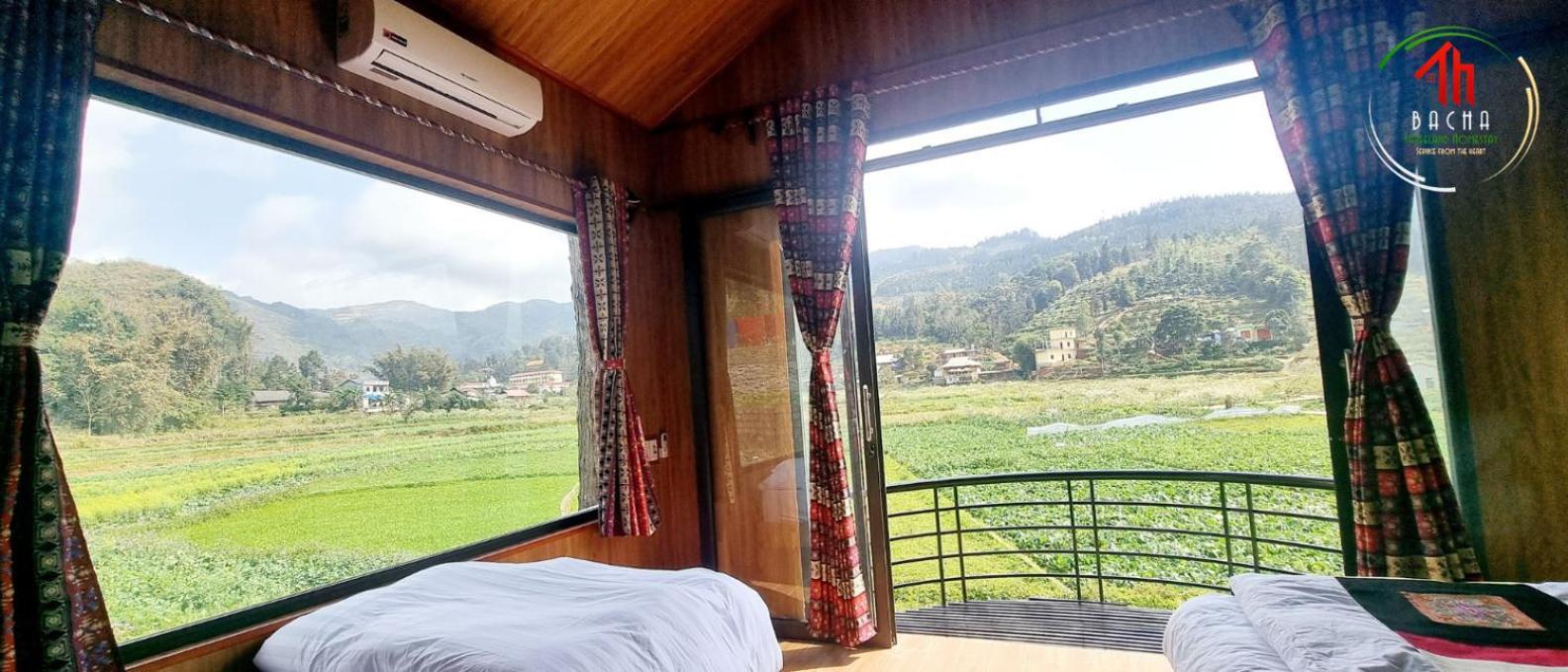Bac Ha Threeland Homestay Exterior photo