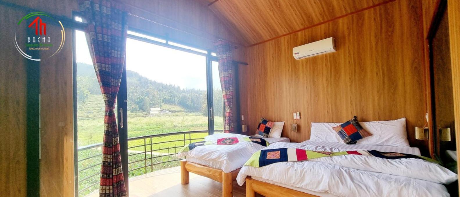 Bac Ha Threeland Homestay Exterior photo
